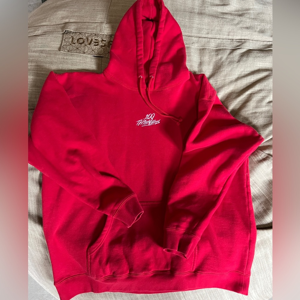 100 Thieves - Red Hoodie - XXL